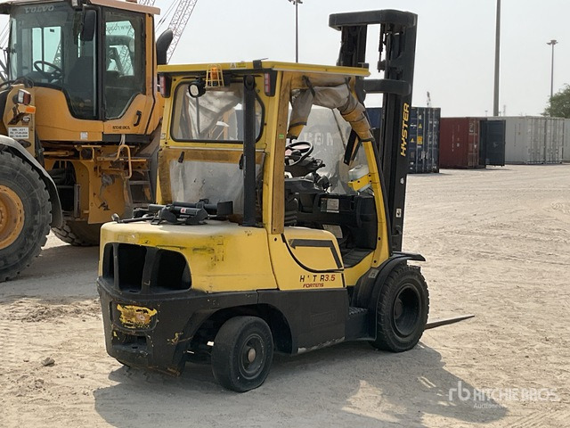 2015 Hyster H3.5FT 3.5 ton Forklift - Villás targonca: 3 kép. 2015 Hyster H3.5FT 3.5 ton Forklift - Villás targonca: 3 kép.