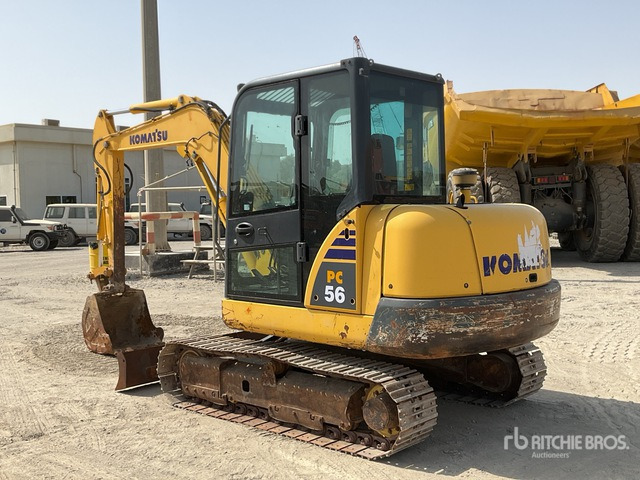 2017 Komatsu PC56-7 - Minikotró: 4 kép. 2017 Komatsu PC56-7 - Minikotró: 4 kép.