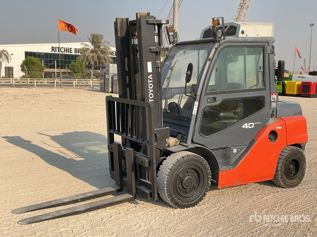 2018 Toyota 8FD40N 4 ton Forklift - Dízel targonca: 1 kép. 2018 Toyota 8FD40N 4 ton Forklift - Dízel targonca: 1 kép.