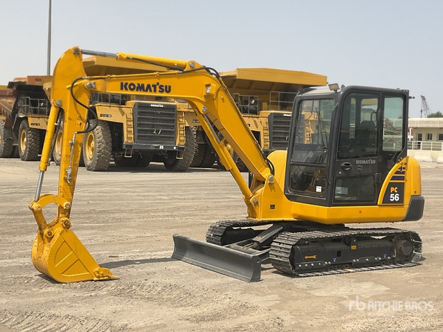 2019 Komatsu PC56-7 - Minikotró: 1 kép. 2019 Komatsu PC56-7 - Minikotró: 1 kép.