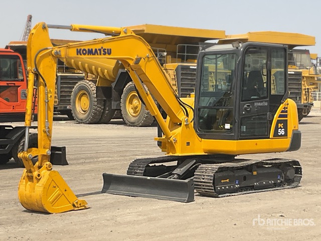 2019 Komatsu PC56-7 - Minikotró: 2 kép. 2019 Komatsu PC56-7 - Minikotró: 2 kép.