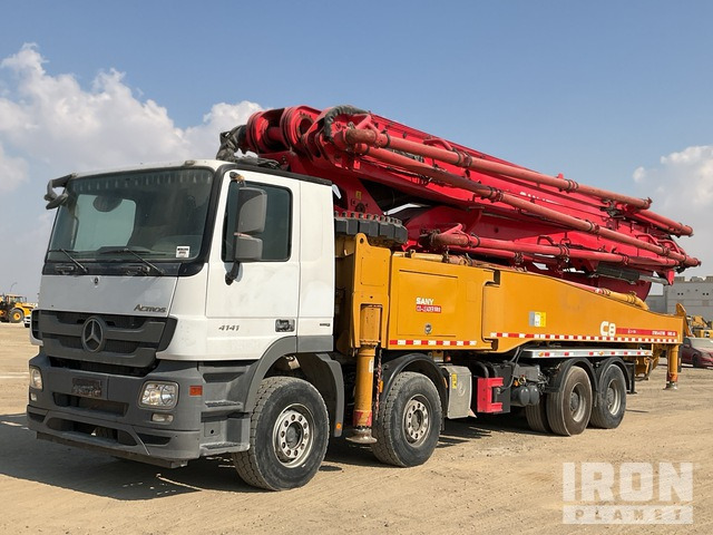 2019 Mercedes-Benz Actros 4141 2019 Sany SYM5443THB 56 m on 8x ... Concrete Pump Truck - Betonpumpa: 2 kép. 2019 Mercedes-Benz Actros 4141 2019 Sany SYM5443THB 56 m on 8x ... Concrete Pump Truck - Betonpumpa: 2 kép.