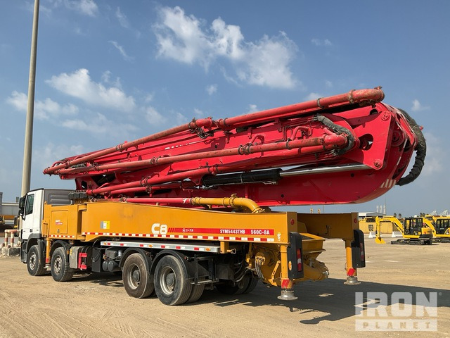 2019 Mercedes-Benz Actros 4141 2019 Sany SYM5443THB 56 m on 8x ... Concrete Pump Truck - Betonpumpa: 3 kép. 2019 Mercedes-Benz Actros 4141 2019 Sany SYM5443THB 56 m on 8x ... Concrete Pump Truck - Betonpumpa: 3 kép.