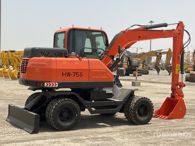 2020 Hongwing HW-75S-S (Unused) Wheel Excavator - Gumikerekes kotró: 3 kép. 2020 Hongwing HW-75S-S (Unused) Wheel Excavator - Gumikerekes kotró: 3 kép.