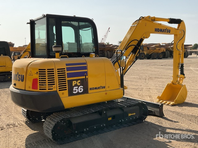 2020 Komatsu PC56-7 Mini Excavator: <6.6t - Minikotró: 4 kép. 2020 Komatsu PC56-7 Mini Excavator: <6.6t - Minikotró: 4 kép.