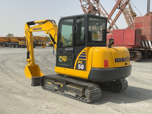 2022 Komatsu PC58-8 Mini Excavator: <6.6t - Minikotró: 4 kép. 2022 Komatsu PC58-8 Mini Excavator: <6.6t - Minikotró: 4 kép.