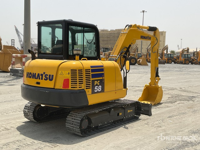 2022 Komatsu PC58-8 Mini Excavator: <6.6t - Minikotró: 3 kép. 2022 Komatsu PC58-8 Mini Excavator: <6.6t - Minikotró: 3 kép.