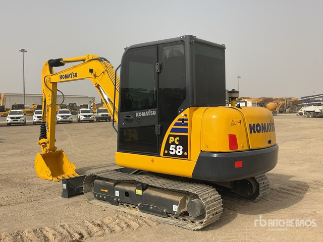 2022 Komatsu PC58-8 Mini Excavator: <6.6t - Minikotró: 3 kép. 2022 Komatsu PC58-8 Mini Excavator: <6.6t - Minikotró: 3 kép.