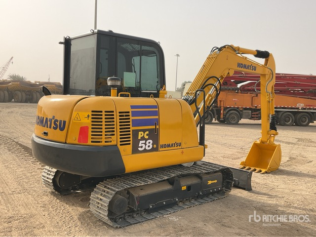 2022 Komatsu PC58-8 Mini Excavator: <6.6t - Minikotró: 4 kép. 2022 Komatsu PC58-8 Mini Excavator: <6.6t - Minikotró: 4 kép.