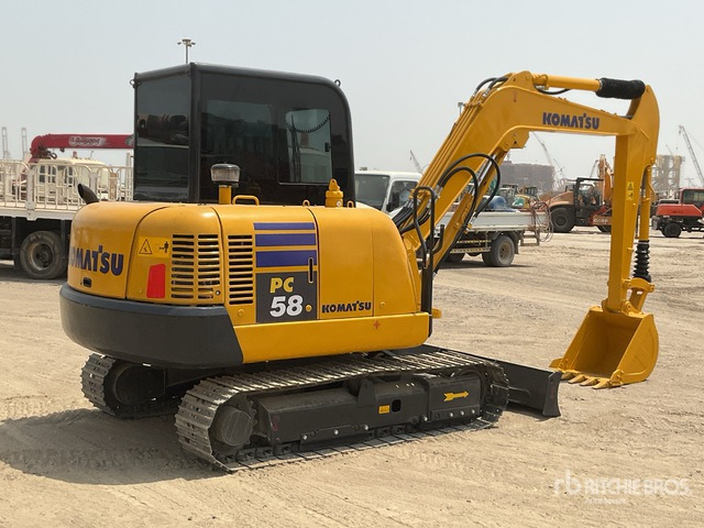 2022 Komatsu PC58-8 Mini Excavator: <6.6t - Minikotró: 3 kép. 2022 Komatsu PC58-8 Mini Excavator: <6.6t - Minikotró: 3 kép.