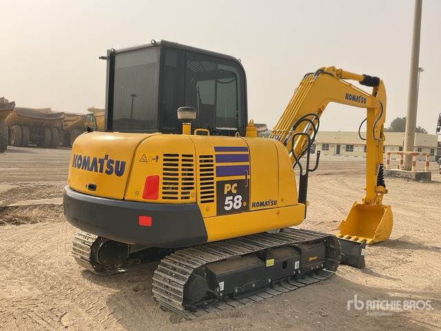 2022 Komatsu PC58-8 Mini Excavator: <6.6t - Minikotró: 4 kép. 2022 Komatsu PC58-8 Mini Excavator: <6.6t - Minikotró: 4 kép.