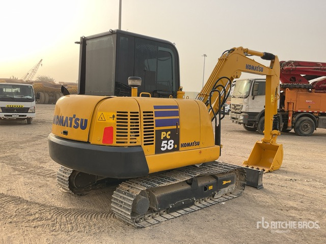 2022 Komatsu PC58-8 Mini Excavator: <6.6t - Minikotró: 4 kép. 2022 Komatsu PC58-8 Mini Excavator: <6.6t - Minikotró: 4 kép.