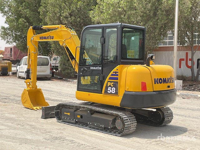 2022 Komatsu PC58-8 Mini Excavator: <6.6t - Minikotró: 4 kép. 2022 Komatsu PC58-8 Mini Excavator: <6.6t - Minikotró: 4 kép.