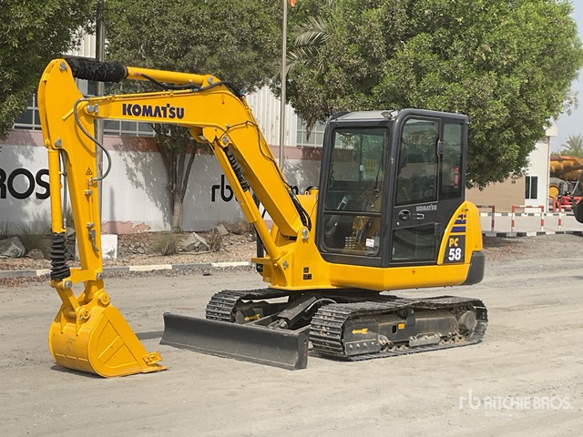 2022 Komatsu PC58-8 Mini Excavator: <6.6t - Minikotró: 1 kép. 2022 Komatsu PC58-8 Mini Excavator: <6.6t - Minikotró: 1 kép.