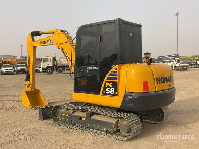 2022 Komatsu PC58-8 Mini Excavator: <6.6t - Minikotró: 4 kép. 2022 Komatsu PC58-8 Mini Excavator: <6.6t - Minikotró: 4 kép.