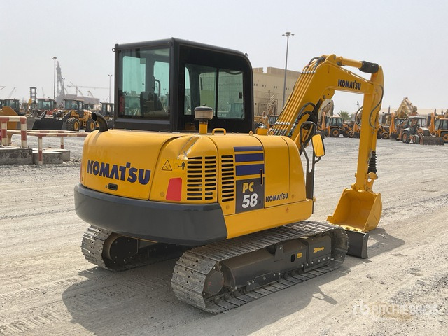 2022 Komatsu PC58-8 Mini Excavator: <6.6t - Minikotró: 4 kép. 2022 Komatsu PC58-8 Mini Excavator: <6.6t - Minikotró: 4 kép.