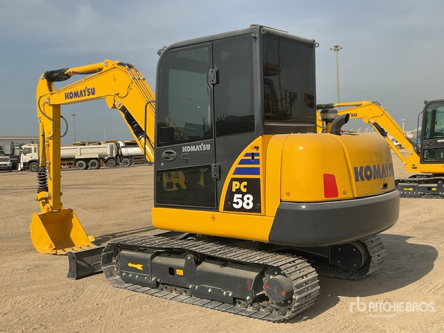 2022 Komatsu PC58-8 Mini Excavator: <6.6t - Minikotró: 3 kép. 2022 Komatsu PC58-8 Mini Excavator: <6.6t - Minikotró: 3 kép.