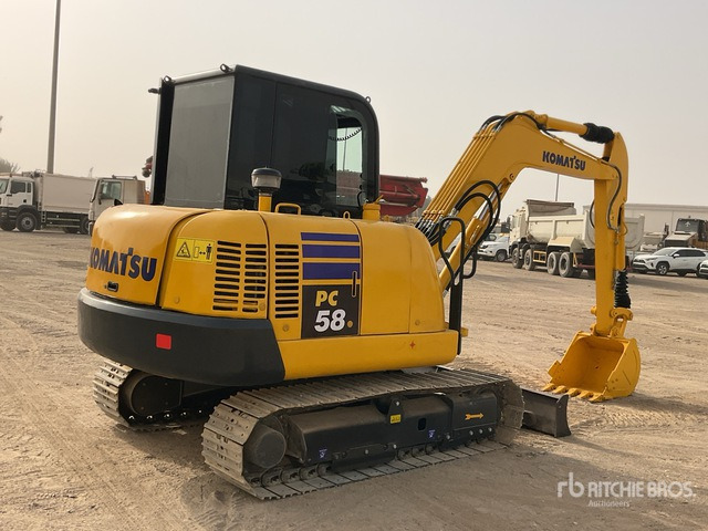 2022 Komatsu PC58-8 Mini Excavator: <6.6t - Minikotró: 4 kép. 2022 Komatsu PC58-8 Mini Excavator: <6.6t - Minikotró: 4 kép.