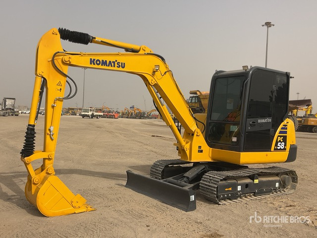 2022 Komatsu PC58-8 Mini Excavator: <6.6t - Minikotró: 1 kép. 2022 Komatsu PC58-8 Mini Excavator: <6.6t - Minikotró: 1 kép.