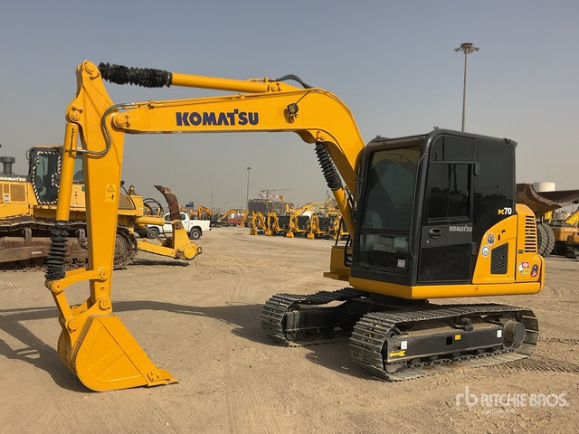 2022 Komatsu PC70-8 Mini Excavator: <6.6t - Minikotró: 1 kép. 2022 Komatsu PC70-8 Mini Excavator: <6.6t - Minikotró: 1 kép.