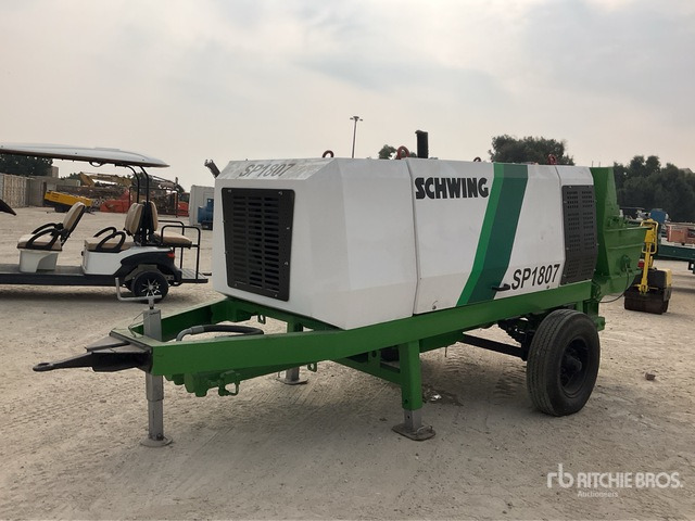 2024 Schwing SP1807 RMC Portable Concrete Pump - Stabil betonszivattyú: 1 kép. 2024 Schwing SP1807 RMC Portable Concrete Pump - Stabil betonszivattyú: 1 kép.