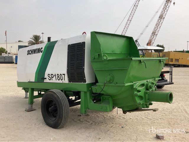 2024 Schwing SP1807 RMC Portable Concrete Pump - Stabil betonszivattyú: 2 kép. 2024 Schwing SP1807 RMC Portable Concrete Pump - Stabil betonszivattyú: 2 kép.