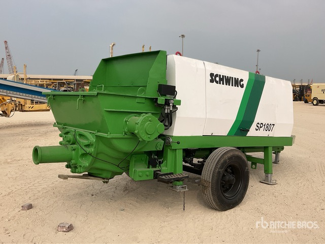 2024 Schwing SP1807 RMC Portable Concrete Pump - Stabil betonszivattyú: 3 kép. 2024 Schwing SP1807 RMC Portable Concrete Pump - Stabil betonszivattyú: 3 kép.