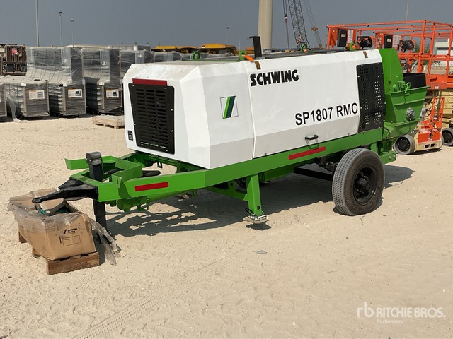 2025 Schwing SP1807 RMC Portable (Unused) Concrete Pump - Stabil betonszivattyú: 1 kép. 2025 Schwing SP1807 RMC Portable (Unused) Concrete Pump - Stabil betonszivattyú: 1 kép.