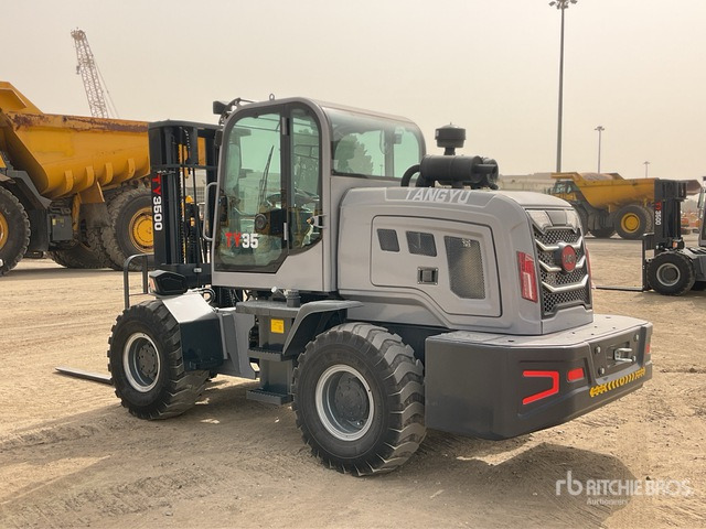 2025 TANG YU TY3500 3.5 ton 4x4 (Unused) Rough Terrain Forklift - Terepjáró képességű targoncá: 4 kép. 2025 TANG YU TY3500 3.5 ton 4x4 (Unused) Rough Terrain Forklift - Terepjáró képességű targoncá: 4 kép.