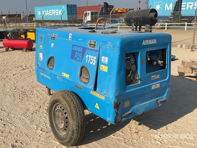 Airman PDS175S Air Compressor - Légkompresszor: 2 kép. Airman PDS175S Air Compressor - Légkompresszor: 2 kép.
