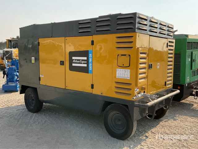 Atlas Copco XATS786CD Air Compressor - Légkompresszor: 2 kép. Atlas Copco XATS786CD Air Compressor - Légkompresszor: 2 kép.
