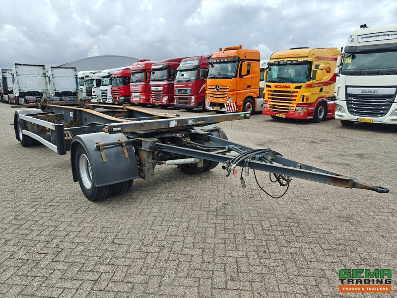 A.J.K. AEEL/10-20/19.5 2-Assen Gigant - Container Aanhanger - Schijfremmen - Luchtvering - Borgingssysteem - Pótkocsi cserefelépítményes: 4 kép. A.J.K. AEEL/10-20/19.5 2-Assen Gigant - Container Aanhanger - Schijfremmen - Luchtvering - Borgingssysteem - Pótkocsi cserefelépítményes: 4 kép.