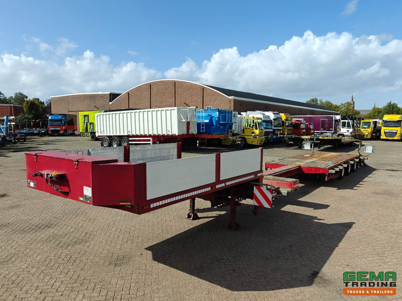 Broshuis E-2190/27 3-Assen SAF - SemiDieplader - Uitschuifbaar 4.57m - Verbreedbaar - Twistlocks - Oprijplaten - 11/2025 APK - Félpótkocsi mélybölcsős: 1 kép. Broshuis E-2190/27 3-Assen SAF - SemiDieplader - Uitschuifbaar 4.57m - Verbreedbaar - Twistlocks - Oprijplaten - 11/2025 APK - Félpótkocsi mélybölcsős: 1 kép.