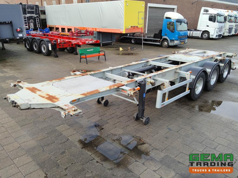 Burg BPO 12 27 3-Assen BPW Trommelremmen - ADR 20-30FT TANK/SWAP (O1254) - Félpótkocsi cserefelépítményes: 1 kép. Burg BPO 12 27 3-Assen BPW Trommelremmen - ADR 20-30FT TANK/SWAP (O1254) - Félpótkocsi cserefelépítményes: 1 kép.