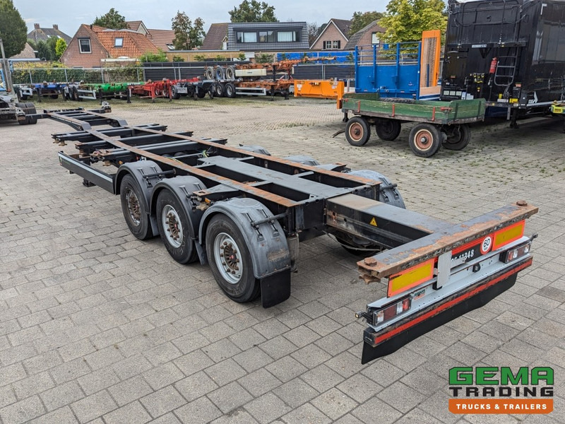 CIMC CIMC Silvergreen SC03 3-Assen SAF LiftAxle - DiscBrakes - 1x 20FT 2x 20FT 30FT 40FT - 5250KG (O1988) - Félpótkocsi cserefelépítményes: 5 kép. CIMC CIMC Silvergreen SC03 3-Assen SAF LiftAxle - DiscBrakes - 1x 20FT 2x 20FT 30FT 40FT - 5250KG (O1988) - Félpótkocsi cserefelépítményes: 5 kép.