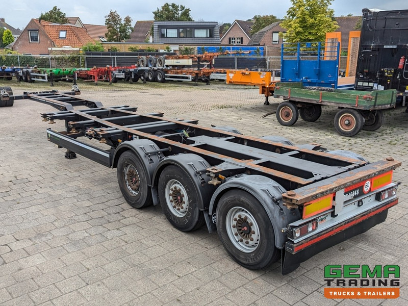 CIMC CIMC Silvergreen SC03 3-Assen SAF LiftAxle - DiscBrakes - 1x 20FT 2x 20FT 30FT 40FT - 5250KG (O1988) - Félpótkocsi cserefelépítményes: 3 kép. CIMC CIMC Silvergreen SC03 3-Assen SAF LiftAxle - DiscBrakes - 1x 20FT 2x 20FT 30FT 40FT - 5250KG (O1988) - Félpótkocsi cserefelépítményes: 3 kép.