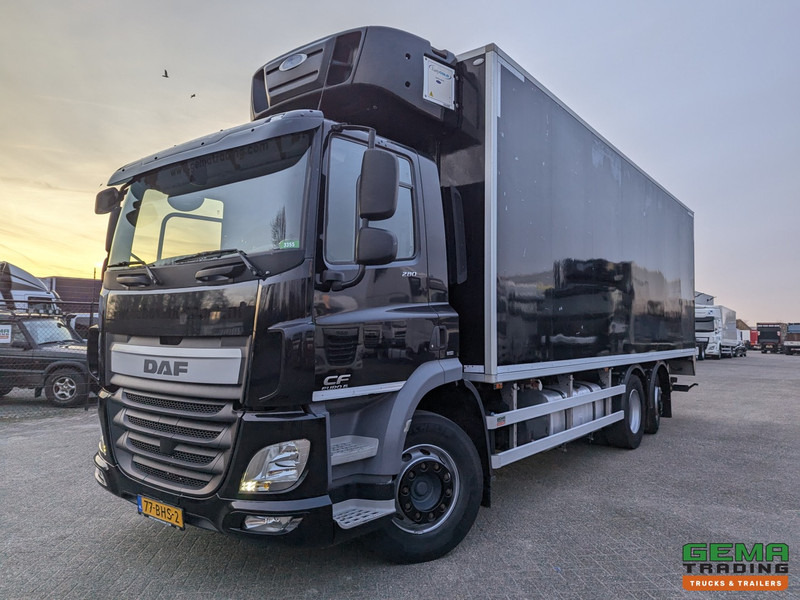 DAF CF 280 FAN 6x2/4 DagCab Euro6 - Koel-VriesBak 7.9m + Carrier Supra 1150MT + Laadklep 2000kg - 10/2025APK - Hűtős teherautó: 2 kép. DAF CF 280 FAN 6x2/4 DagCab Euro6 - Koel-VriesBak 7.9m + Carrier Supra 1150MT + Laadklep 2000kg - 10/2025APK - Hűtős teherautó: 2 kép.