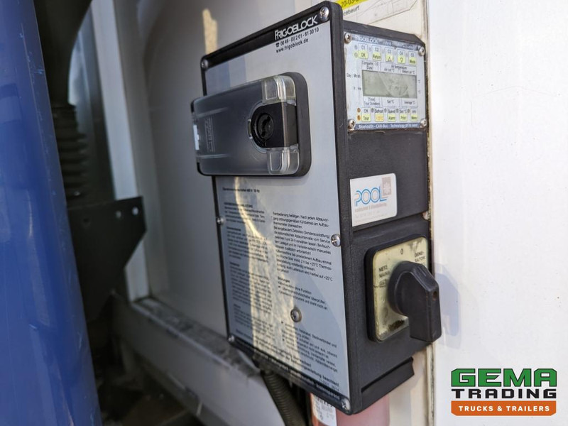 Hűtős teherautó DAF FA CF65.220 4x2 Daycab Euro5 KoelVriesBak 8m - FrigoBlock - Zijdeuren - Compartimenten (V669): 16 kép.