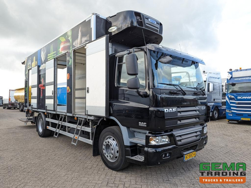 DAF FA CF65.250 4x2 Daycab Euro5 KoelVriesBak 6.7M + Carrier Supra750Mt + Laadklep2000kg - Hűtős teherautó: 3 kép. DAF FA CF65.250 4x2 Daycab Euro5 KoelVriesBak 6.7M + Carrier Supra750Mt + Laadklep2000kg - Hűtős teherautó: 3 kép.