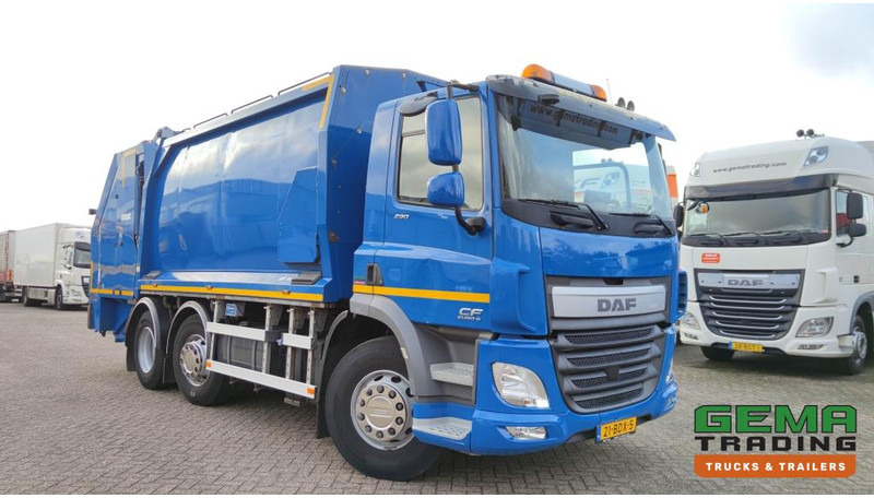 DAF FAG CF290 6x2 Daycab Euro6 - Geesink GPMIII 20H25 GCB 500/1000 - Weegsysteem (V661) - Szemetesautó: 2 kép. DAF FAG CF290 6x2 Daycab Euro6 - Geesink GPMIII 20H25 GCB 500/1000 - Weegsysteem (V661) - Szemetesautó: 2 kép.