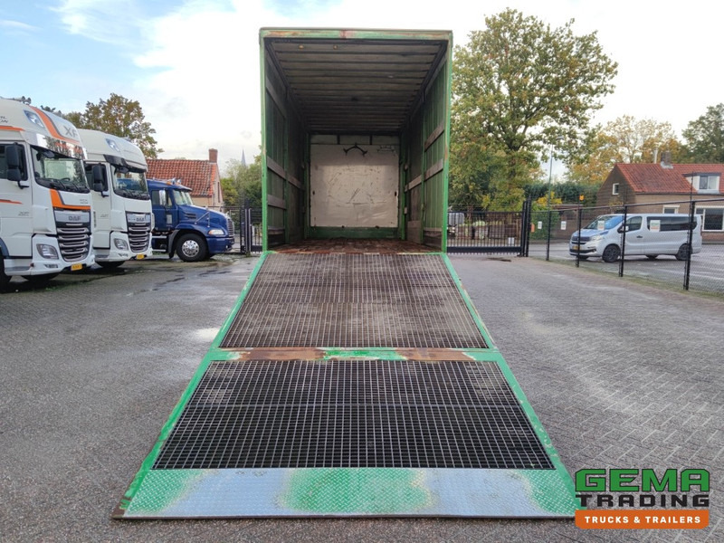 DAF FAK XF95.430 8x2 SuperSpaceCab Euro3 - CurtainSider 7.31m + Ramp 16T - MachineTransporter - 6 Persons (V558) - Autószállító teherautó: 5 kép. DAF FAK XF95.430 8x2 SuperSpaceCab Euro3 - CurtainSider 7.31m + Ramp 16T - MachineTransporter - 6 Persons (V558) - Autószállító teherautó: 5 kép.