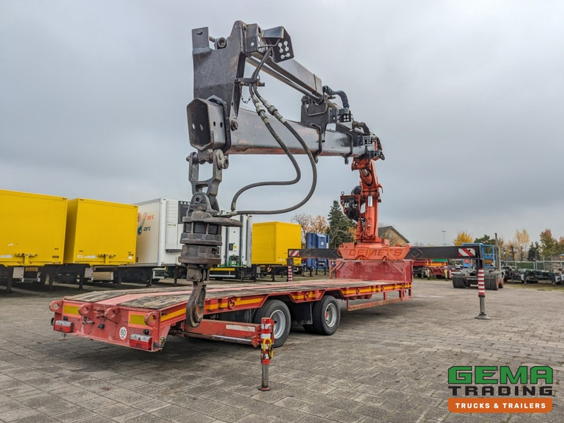 Faymonville VAL 1 2-Assige Uitschuifbare 5m Semi-Dieplader Palfinger PK52000CH2 V1 + Deutz PowerPack (O974) - Félpótkocsi mélybölcsős: 4 kép. Faymonville VAL 1 2-Assige Uitschuifbare 5m Semi-Dieplader Palfinger PK52000CH2 V1 + Deutz PowerPack (O974) - Félpótkocsi mélybölcsős: 4 kép.