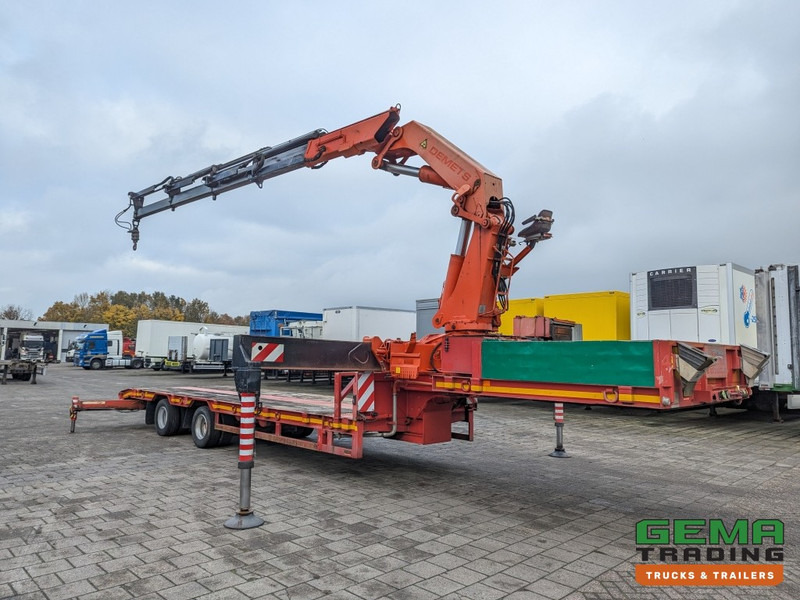 Faymonville VAL 1 2-Assige Uitschuifbare 5m Semi-Dieplader Palfinger PK52000CH2 V1 + Deutz PowerPack (O974) - Félpótkocsi mélybölcsős: 2 kép. Faymonville VAL 1 2-Assige Uitschuifbare 5m Semi-Dieplader Palfinger PK52000CH2 V1 + Deutz PowerPack (O974) - Félpótkocsi mélybölcsős: 2 kép.