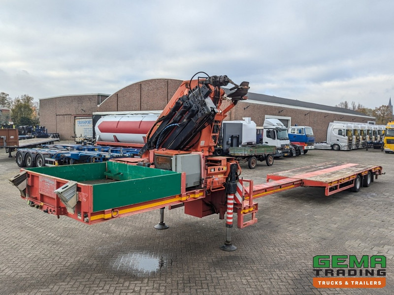 Faymonville VAL 1 2-Assige Uitschuifbare 5m Semi-Dieplader Palfinger PK52000CH2 V1 + Deutz PowerPack (O974) - Félpótkocsi mélybölcsős: 1 kép. Faymonville VAL 1 2-Assige Uitschuifbare 5m Semi-Dieplader Palfinger PK52000CH2 V1 + Deutz PowerPack (O974) - Félpótkocsi mélybölcsős: 1 kép.