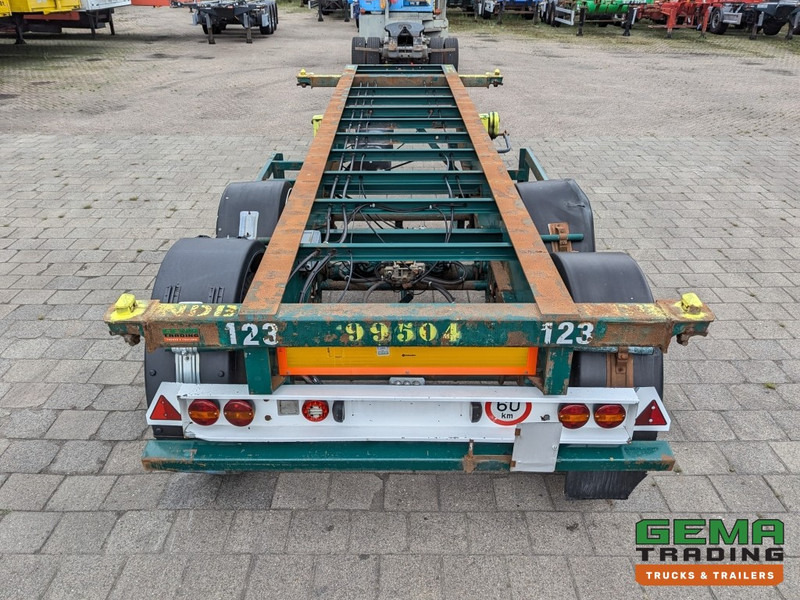 Flandria OP CC 2A 2-Assen ROR DrumBrakes - Steel Suspension - 3110KG - 20FT (O1915) - Félpótkocsi cserefelépítményes: 5 kép. Flandria OP CC 2A 2-Assen ROR DrumBrakes - Steel Suspension - 3110KG - 20FT (O1915) - Félpótkocsi cserefelépítményes: 5 kép.