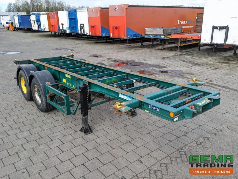 Flandria OP CC 2A 20FT 2-Assen ROR DrumBrakes - Leaf Suspension - 3120KG (O1789) - Félpótkocsi cserefelépítményes: 4 kép. Flandria OP CC 2A 20FT 2-Assen ROR DrumBrakes - Leaf Suspension - 3120KG (O1789) - Félpótkocsi cserefelépítményes: 4 kép.