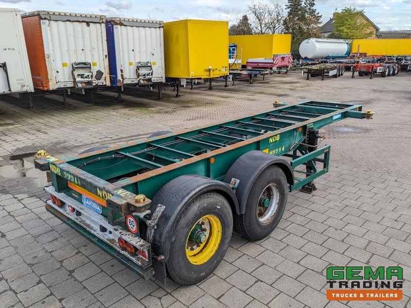 Flandria OP CC 2A 20FT 2-Assen ROR DrumBrakes - Leaf Suspension - 3120KG (O1789) - Félpótkocsi cserefelépítményes: 2 kép. Flandria OP CC 2A 20FT 2-Assen ROR DrumBrakes - Leaf Suspension - 3120KG (O1789) - Félpótkocsi cserefelépítményes: 2 kép.