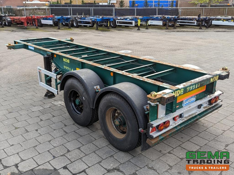 Flandria OP CC 2A 20FT 2-Assen ROR DrumBrakes - Leaf Suspension - 3120KG (O1789) - Félpótkocsi cserefelépítményes: 3 kép. Flandria OP CC 2A 20FT 2-Assen ROR DrumBrakes - Leaf Suspension - 3120KG (O1789) - Félpótkocsi cserefelépítményes: 3 kép.