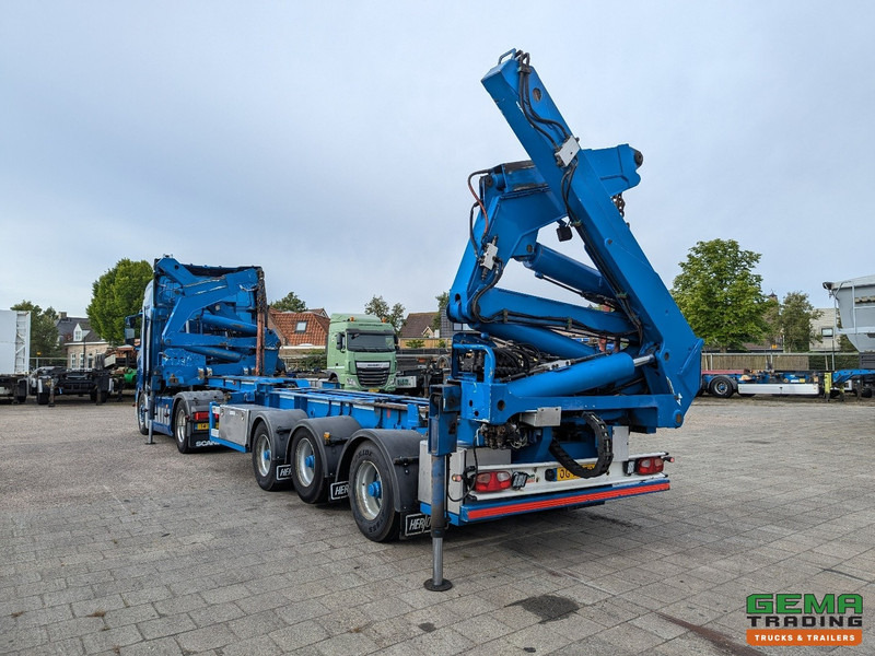 HAMMAR 151 HL 3-Assen - SideLoader36T - ContainerStacking - Gooseneck - Extended Boom - Afstandbediening - Félpótkocsi cserefelépítményes: 4 kép. HAMMAR 151 HL 3-Assen - SideLoader36T - ContainerStacking - Gooseneck - Extended Boom - Afstandbediening - Félpótkocsi cserefelépítményes: 4 kép.