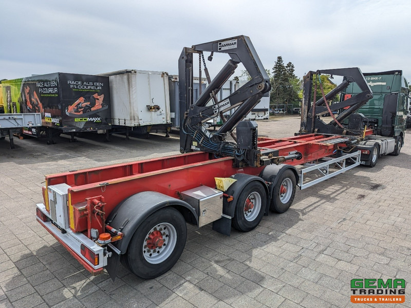 HAMMAR 160 HE 3-Assen - SideLoader - 33T - ContainerStacking - Afstandbediening - Félpótkocsi cserefelépítményes: 5 kép. HAMMAR 160 HE 3-Assen - SideLoader - 33T - ContainerStacking - Afstandbediening - Félpótkocsi cserefelépítményes: 5 kép.